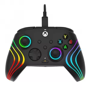 XBOXONE/XSX&PC AfterGlow Wave Wired Controller Black