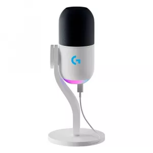 Yeti GX Dynamic RGB Gaming Mic with Lightsync - White - USB