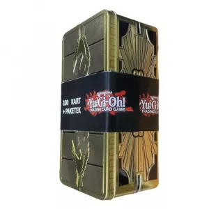 YU-GI-OH! TCG: 100 Cards + Golden Tin + Booster pack