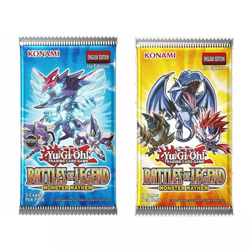 Yu-Gi-Oh! TCG: Battles of Legend: Monster Mayhem Booster (Single pack)