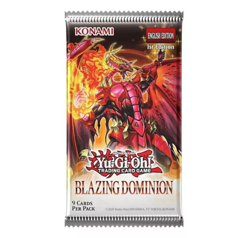 Yu-Gi-Oh! TCG: Blazing Dominion Booster Pack (Single pack)