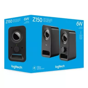 Z150 Multimedia Speakers 2.0 System Black