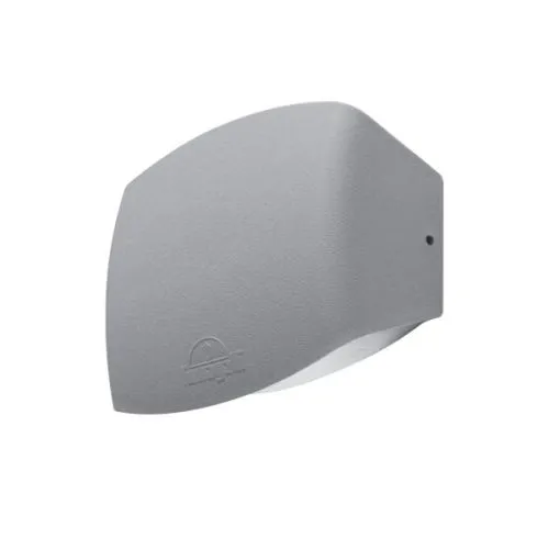 Abram 190 LED zidna svetiljka 8.5W 4000K IP55 siva