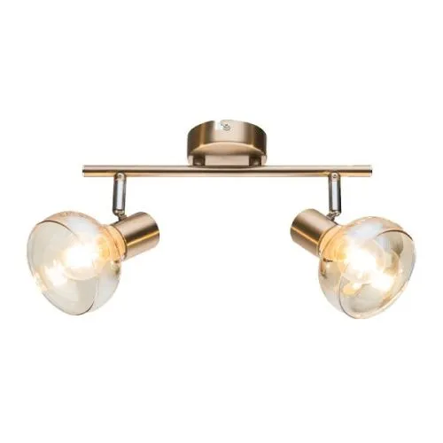 Addy spot svetiljka 2xE14 230V gold