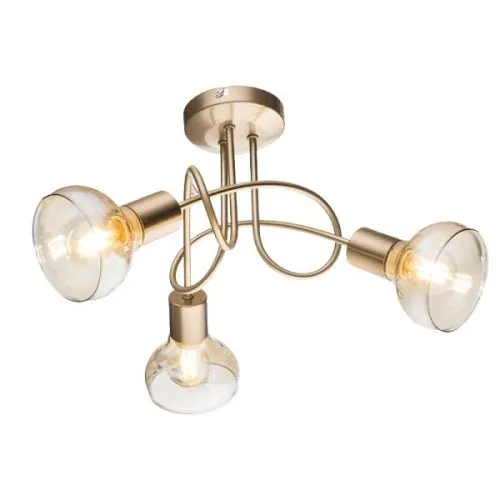 Addy spot svetiljka 3xE14 230V gold d39