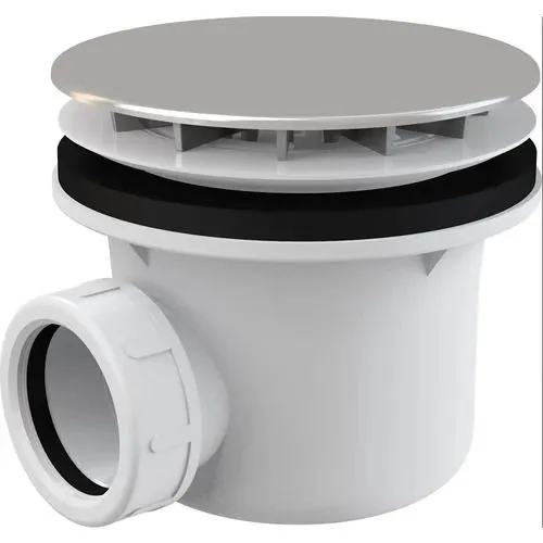 ALCAPLAST Plast Sifon za tuš kadu hrom fi90 A49CR