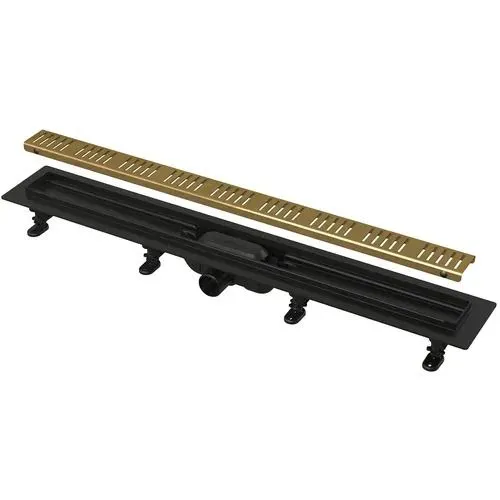 ALCAPLAST Tuš kanalica APZ10-650MM black brass