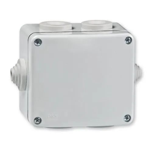 Aling-Conel kutija razvodna 500V 80x70 IP55 sa 6 uvoda, antracit
