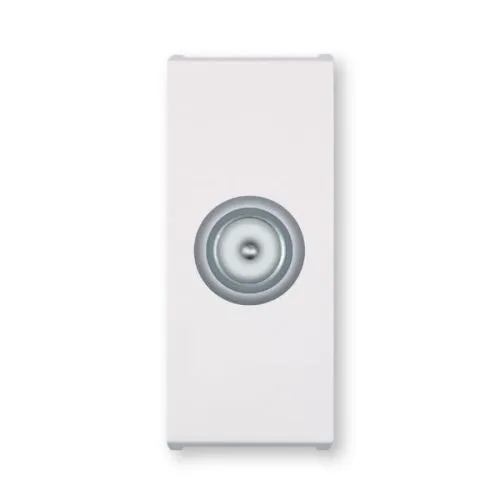 Aling-Conel priključnica antenska TV za individualne sisteme IEC M9,5mm/F 1M bela