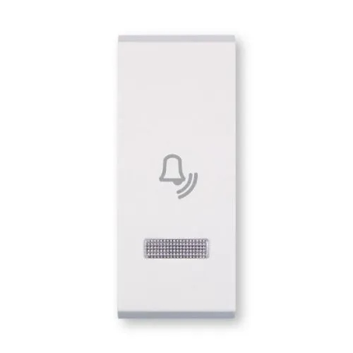 Aling-Conel taster sklopka za zvono sa indikacijom 10A 250V~ 1M bela