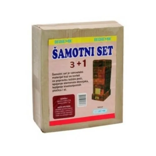 Šamotni set 3+1 17153