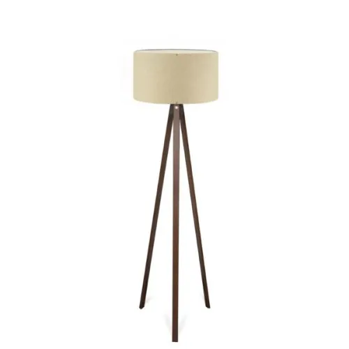 Asir drvena podna lampa 140cm, bela