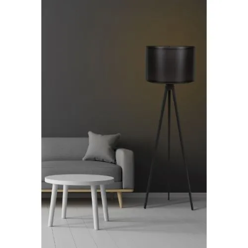 Asir podna lampa 145cm, crna