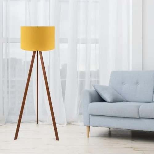 Asir podna lampa, žuto braon