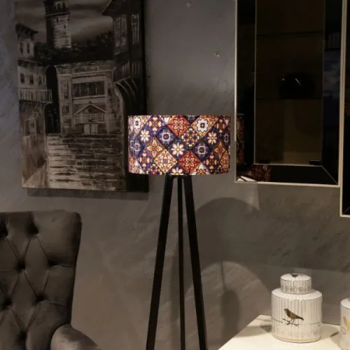 Asir PVC podna lampa 145cm, šarena