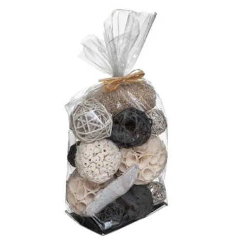 Atmosphera dekorativne lopte 16x16x33 cm, sive