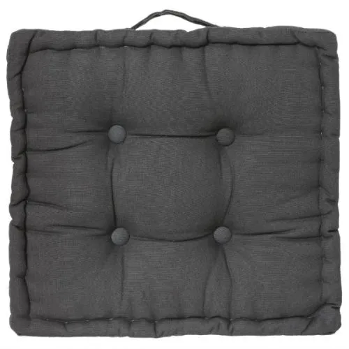 Atmosphera podni jastuk 40cm pamuk tamno siva