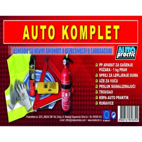 Autopractic komplet za auto Best