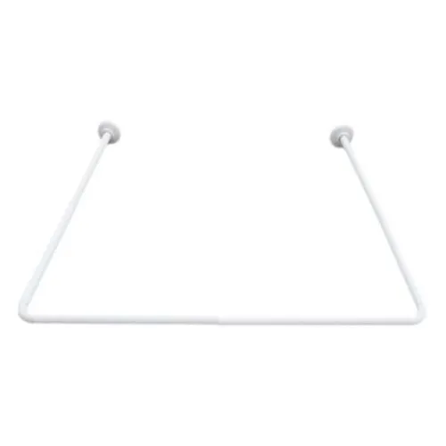 AWD Šipka za zavesu 90x90x90 aluminijum