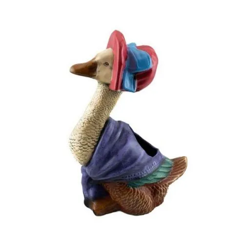 Baštenska figura-saksija patka sa kapom
