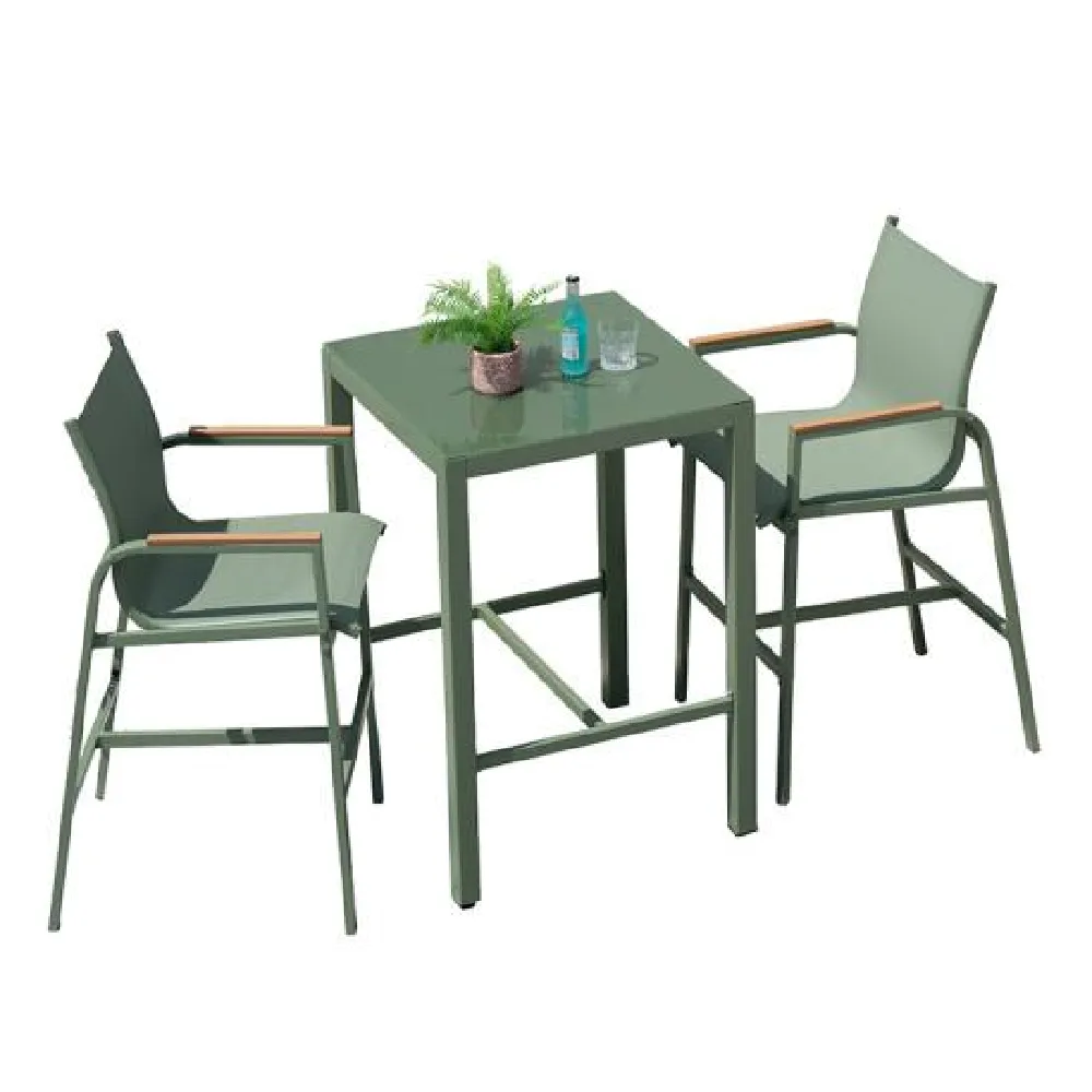 Baštenski set visoko sedenje olive