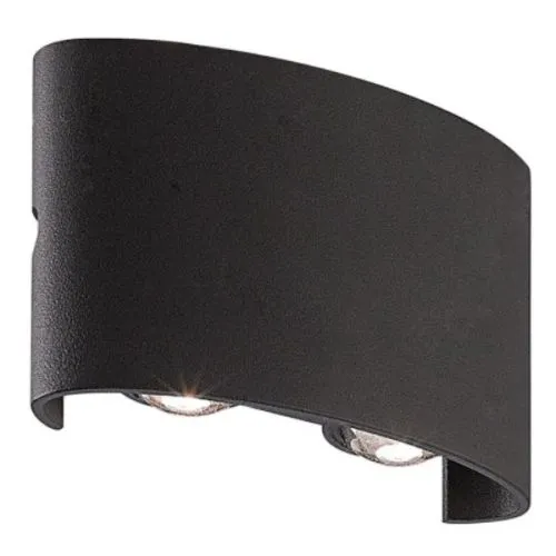 BB Link LED svetiljka JM-020 zidna crna 4W 4000K IP54