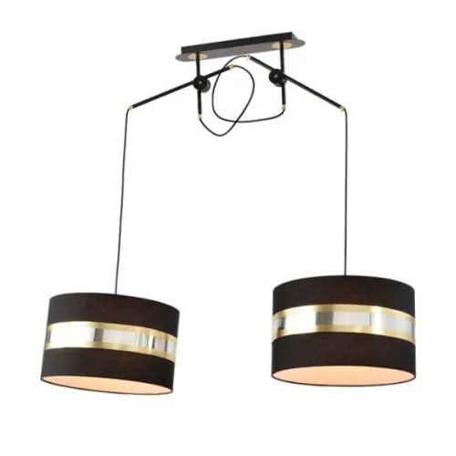 BB Link Vesta 416 luster 2XE27 crna/silver