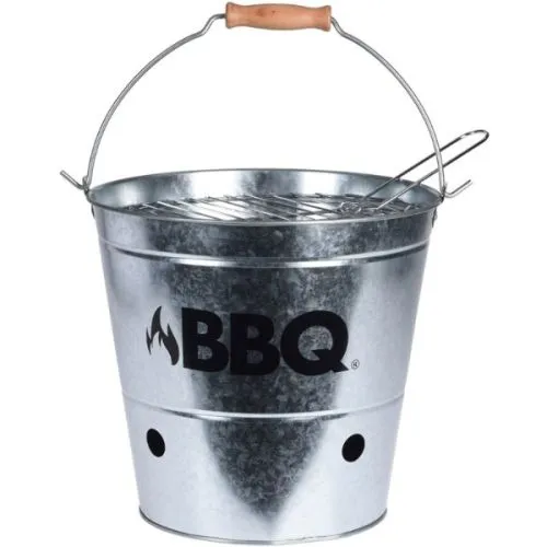 BBQ kofa 26,5x25cm, cink