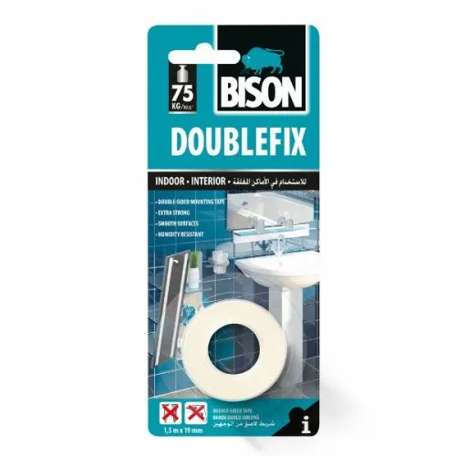 Bison obostrano lepljiva traka 1.5mx19mm BL