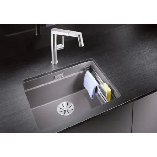 Blanco sudopera Etagon 500 U 530x460 crna sa sifonom