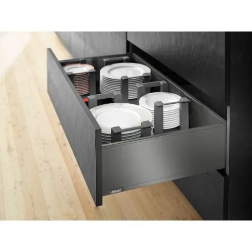 BLUM LEGRABOX STRANICA ZA VIS. C SIVA 300MM SET