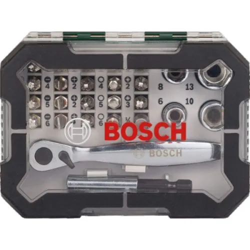 Bosch 26 delni set bitova sa račnom