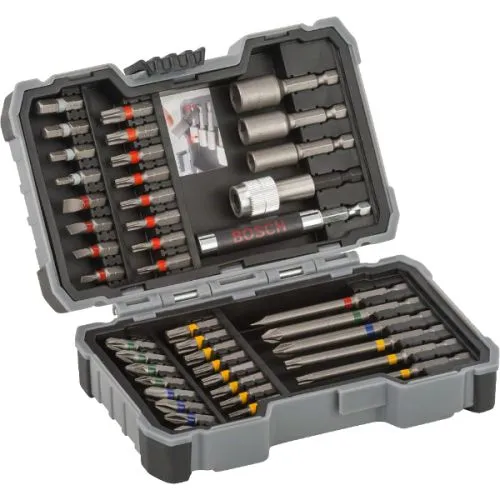 Bosch 43-delni set bitova i nasadnih ključeva