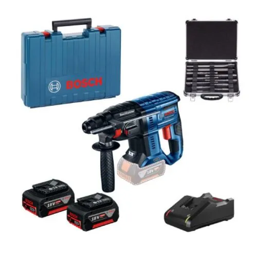 Bosch GBH 180-Li aku hamer + 11 delni set
