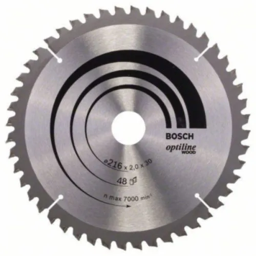 Bosch Optiline Wood list kružne testere 216x30x2 mm 48