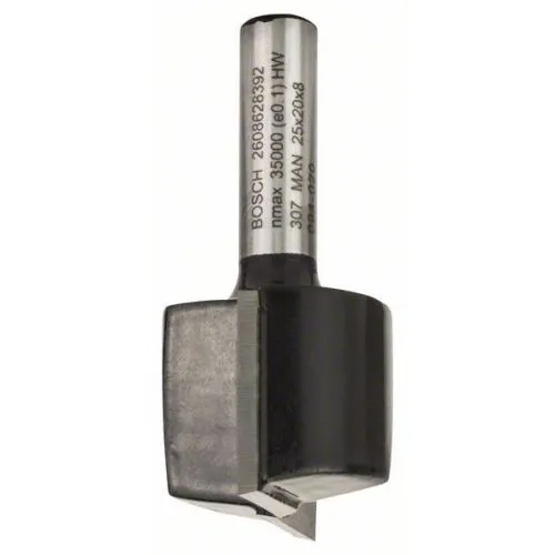 Bosch ravno glodalo, 8 mm, D1 25 mm, L 19,6 mm, G 51 mm