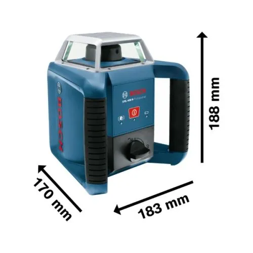 Bosch rotacioni laser GRL 400 H + LR1 + kofer