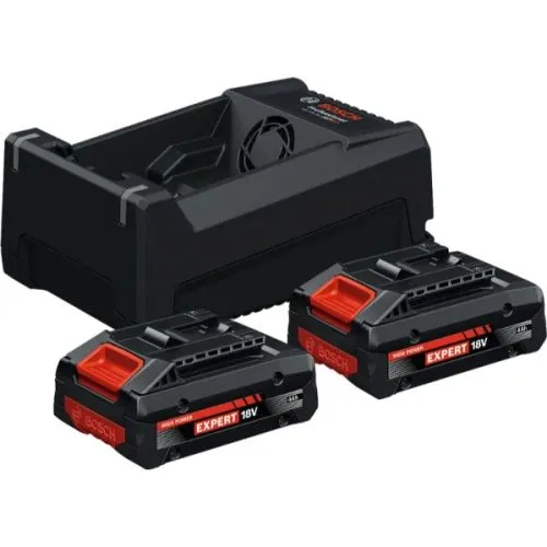 BOSCH starter set 2xexba18v-40 + gal12v/18v-80