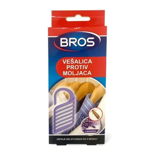 Bros vešalica protiv moljaca – lavanda