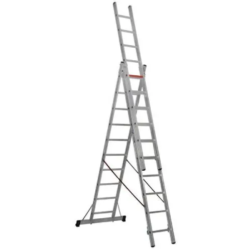 Cagsan merdevine aluminijumske trodelne 3x14 pro