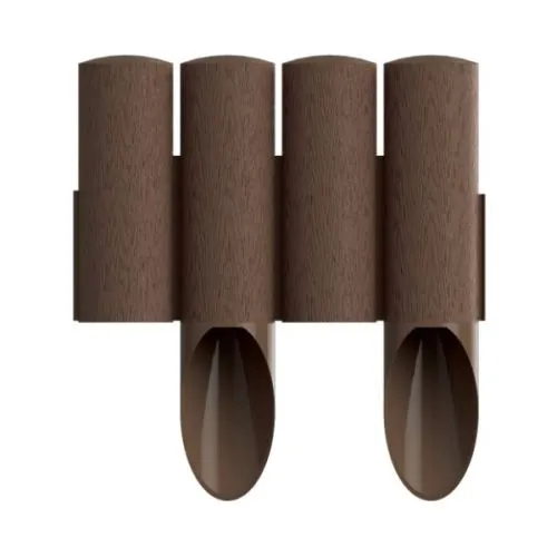 Cellfast ogradica 4 elementa 2,3m braon