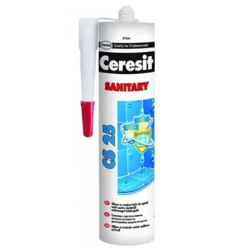 Ceresit silikon sanitar CS25 280ml srebrno sivi