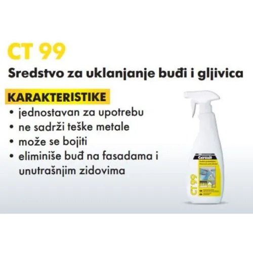 Ceresit sredstvo za uklanjanje buđI ct99 0,5l