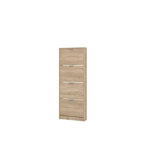 Cipelarnik BASE 14 58X18X155.5CM SONOMA Hrast