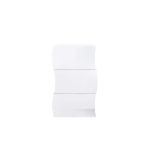 Cipelarnik Wave 3D beli 60x27x121cm