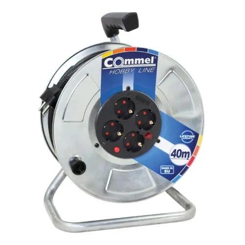 Commel kab. motalica metal 280 mm mono h05VV-f 3g2,5 40m