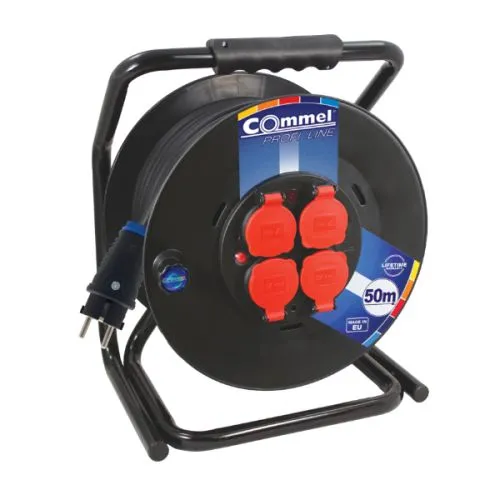 Commel kab. motalica PVC monofazna h05VV-f 3g2.5 50m