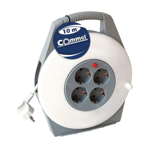 Commel kabal-box 16A 250V 3500W IP20 h05VV-f 3g1 10 m