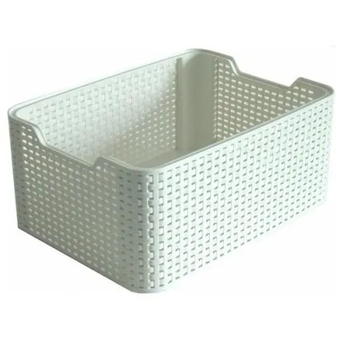 Curver kutija 7l, ratan bela