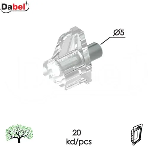 Dabel nosač police sa metalom npm1 trans fi5 mm (20kom)